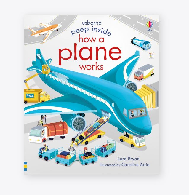 "Usborne Peep Inside How a Plane Works"