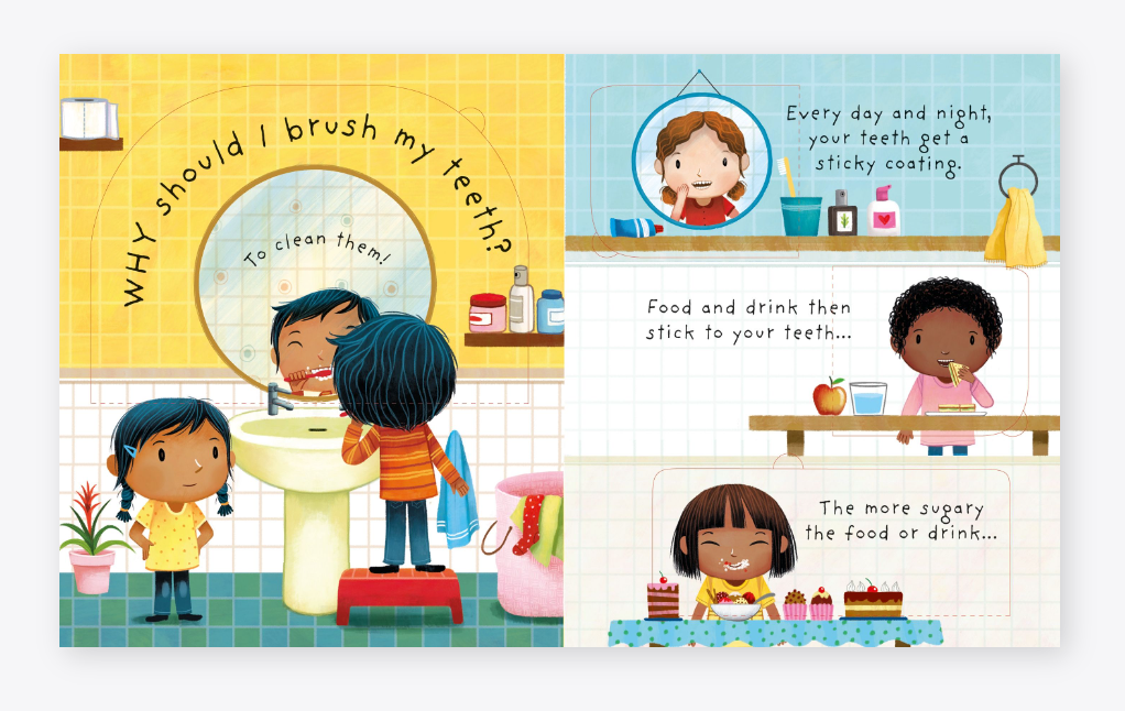 "Why should I brush my teeth Kids Board Book"