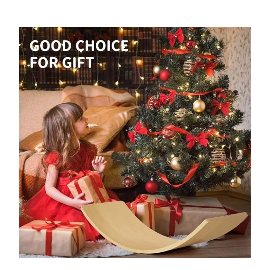 "Wooden Balance Board for kids"