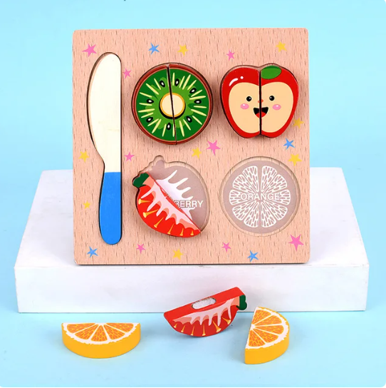 "wooden Cutting Educational Toy"
