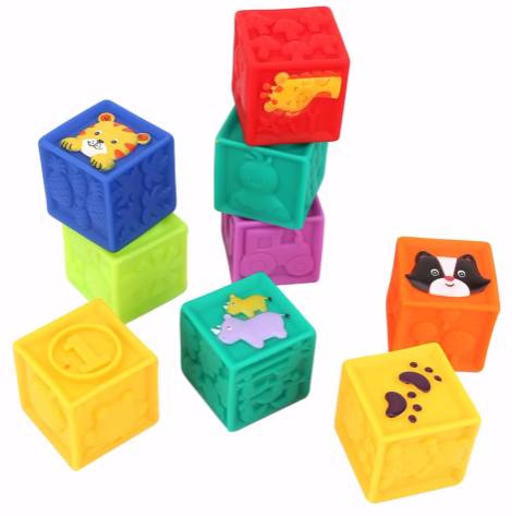 Babies Soft Blocks - Sensory Toys for Babies and Toddlers