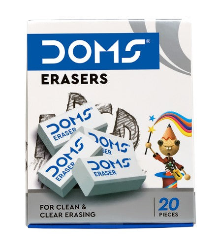 "Doms Erasers - Pack of 20 pcs"