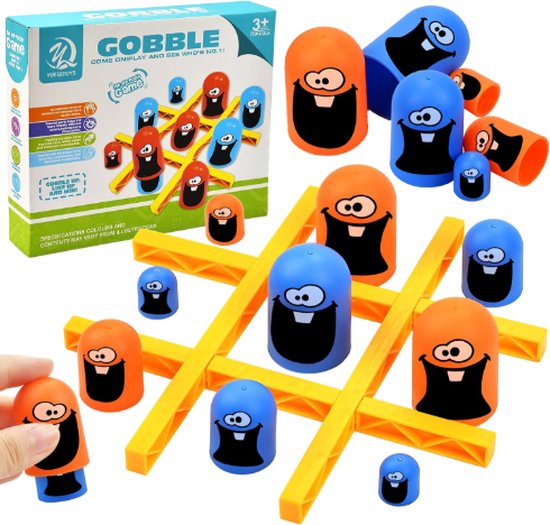 "Gobble Tic-Tac-Toe board game - Toyshop Tanzania"
