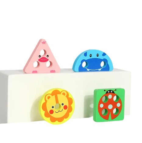 "Wooden Stacking educational Toy"