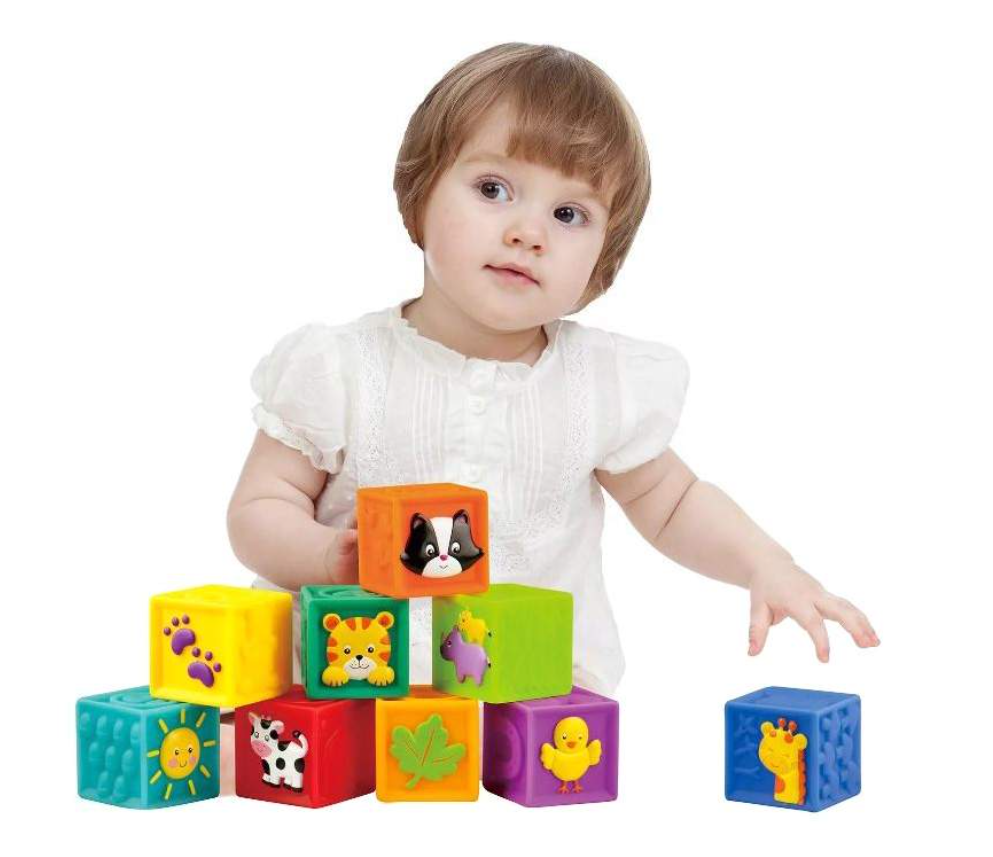 Babies Soft Blocks - Sensory Toys for Babies and Toddlers