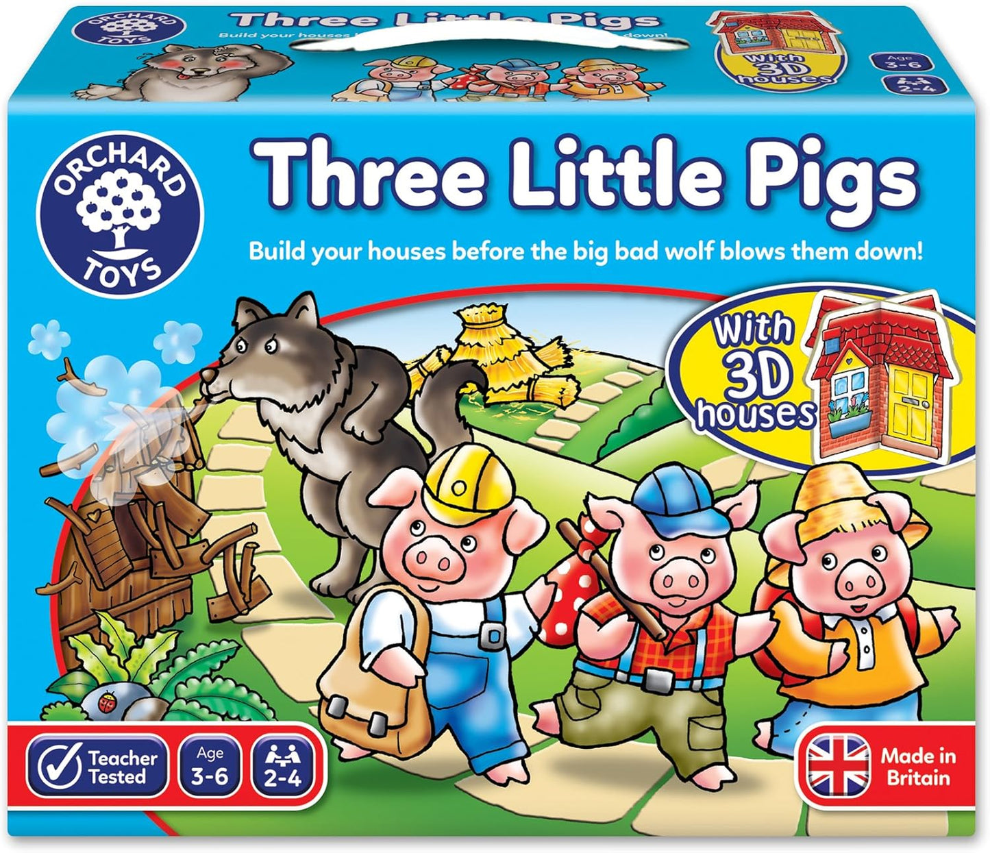 "Three Little Pigs Kids Board Game"