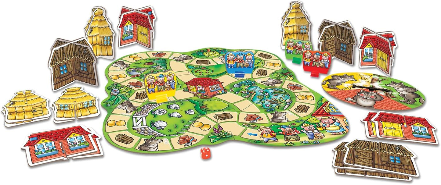Orchard three-little-pigs-board game for kids"