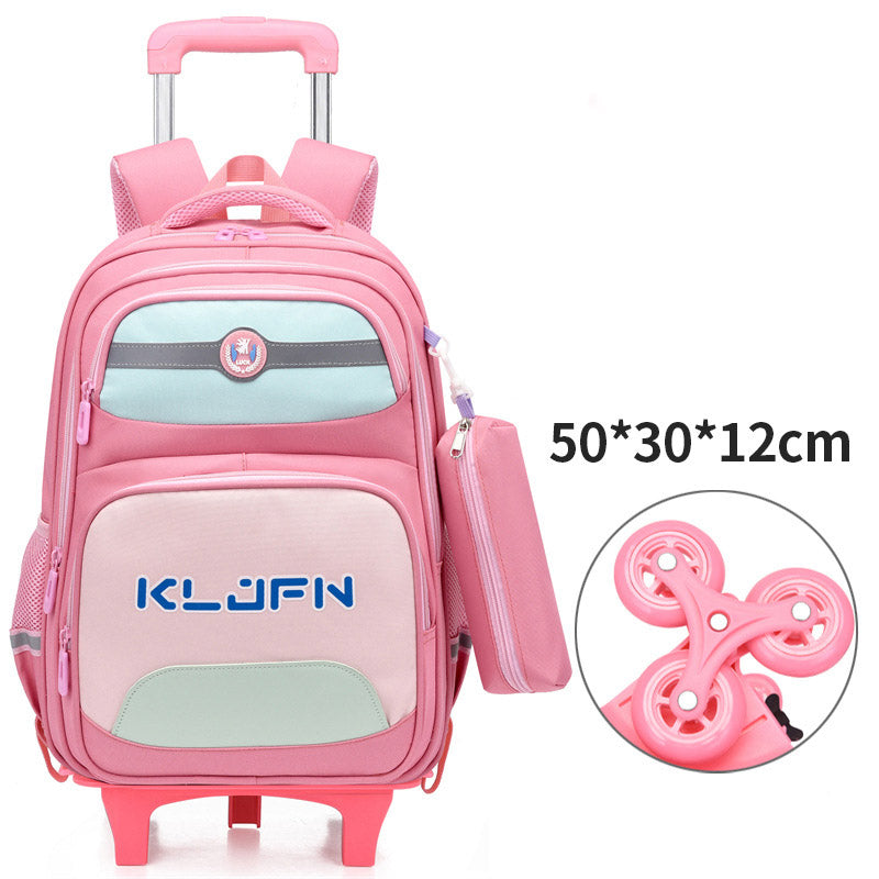 "Girls Trolley School Bag"
