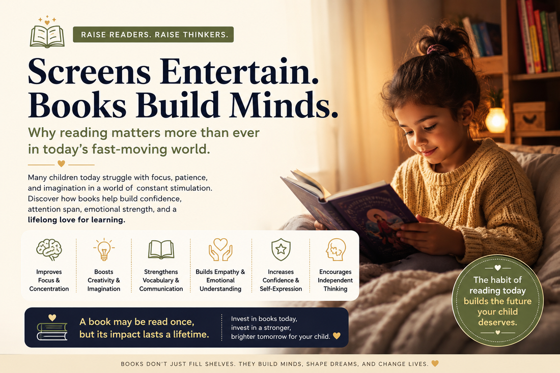 "Why Reading Matters More Than Ever for Children | Building Focus & Imagination"