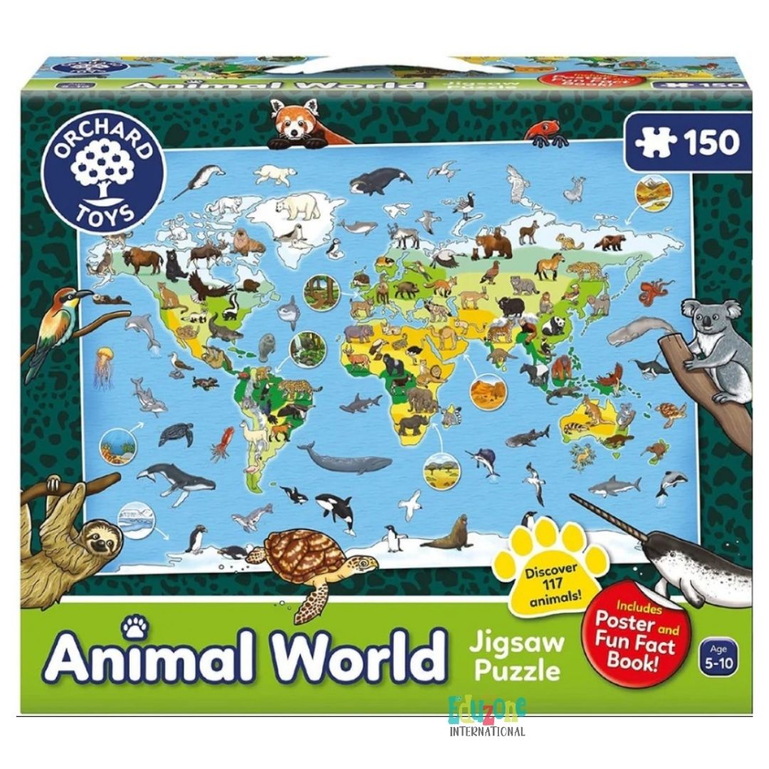 "Animal World floor puzzle"