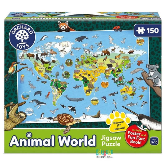 "Animal World floor puzzle"
