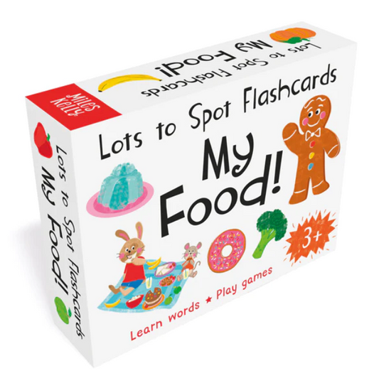 Lots to spot flashcards - My food | Kids Educational FlashCards