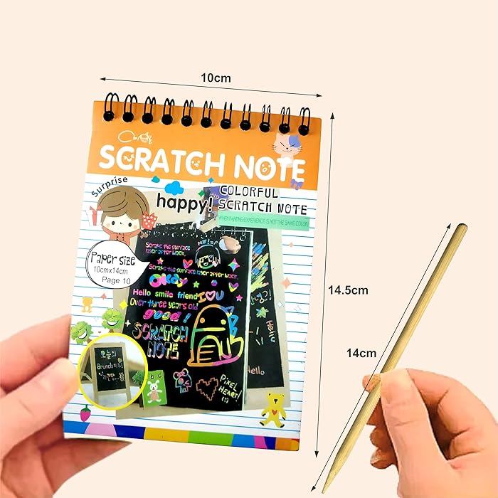 Magical Mini Scratch Book