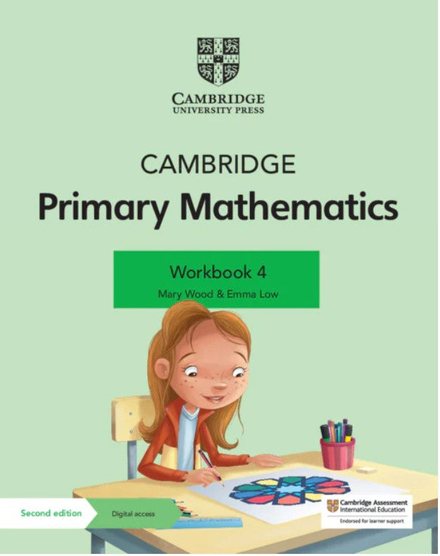 "Cambridge Primary Mathematics Workbook 4 with Digital Access (1 Year) (Cambridge Primary Maths)"