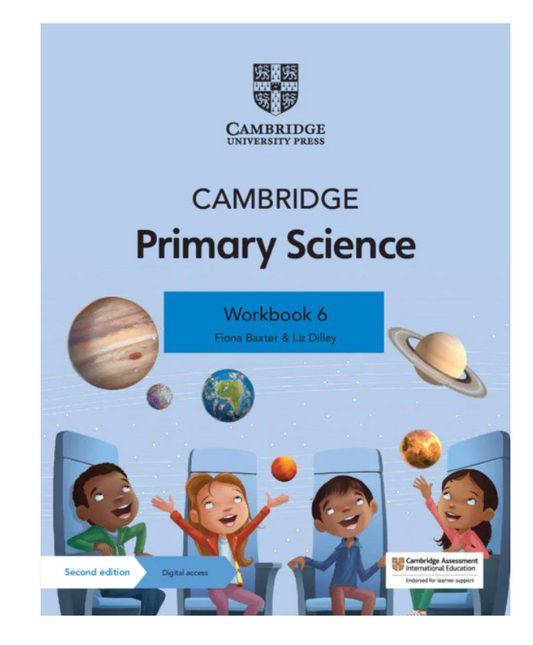 "Cambridge Primary Science Workbook 6 with Digital Access (1 Year)"