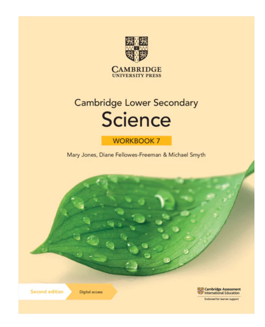 "Cambridge Lower Secondary Science Workbook 7 with Digital Access (1 Year) (Cambridge Lower Secondary Science)"