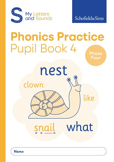 My Letters and Sounds Phonics Phase Four Practice Pupil Book 4