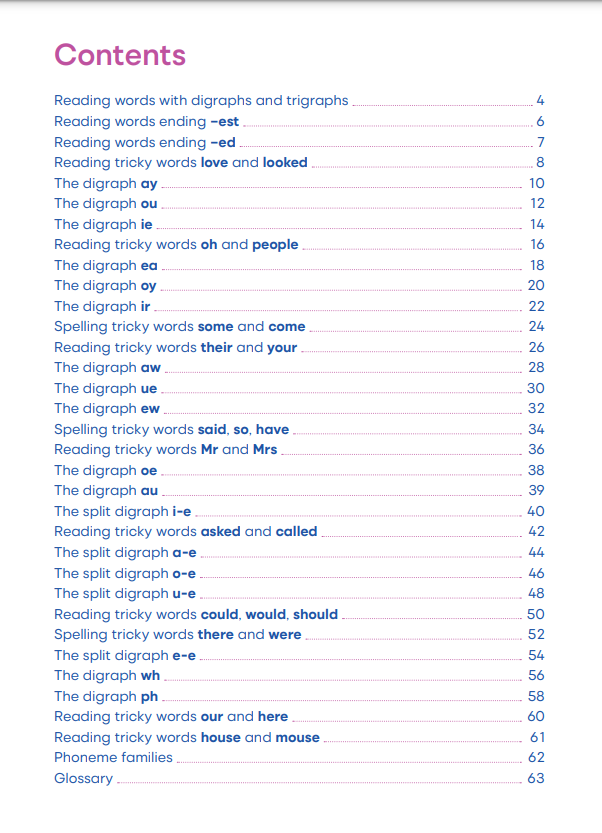 My Letters and Sounds Phonics Practice Pupil Book 5