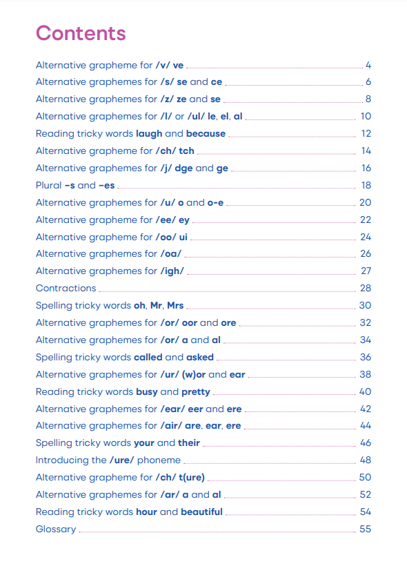 My Letters and Sounds Phonics Practice Pupil Book 7