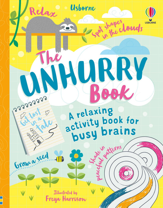 "A calming activity book with mindfulness activities for children"