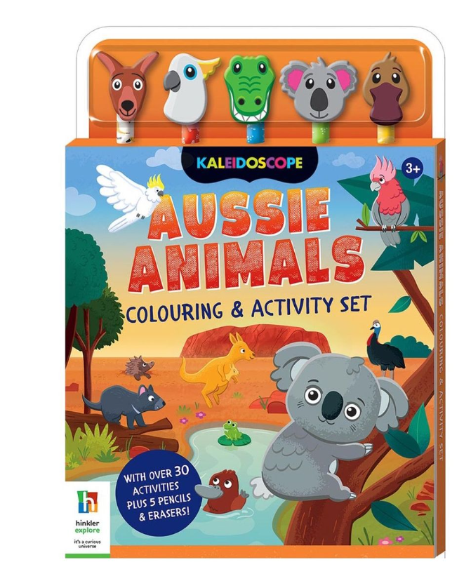 My Aussie Animals Coloring and Activity Book