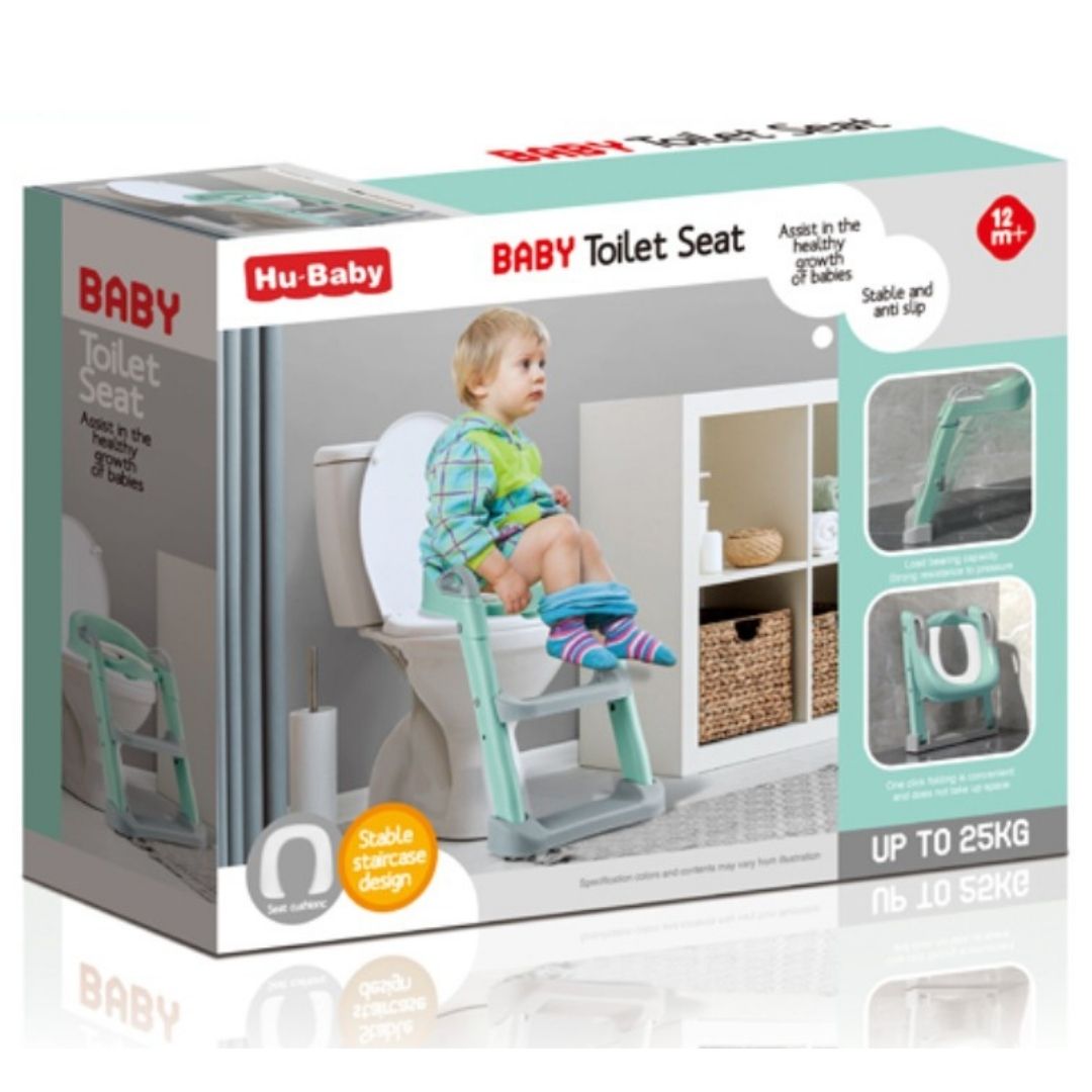 "Baby Toilet Seat with Ladder"