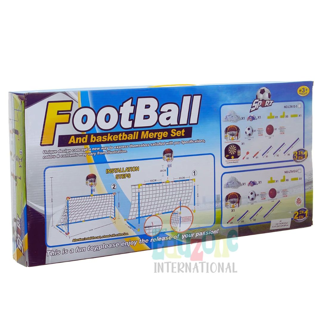 "Football and basketball 2 in 1 set"