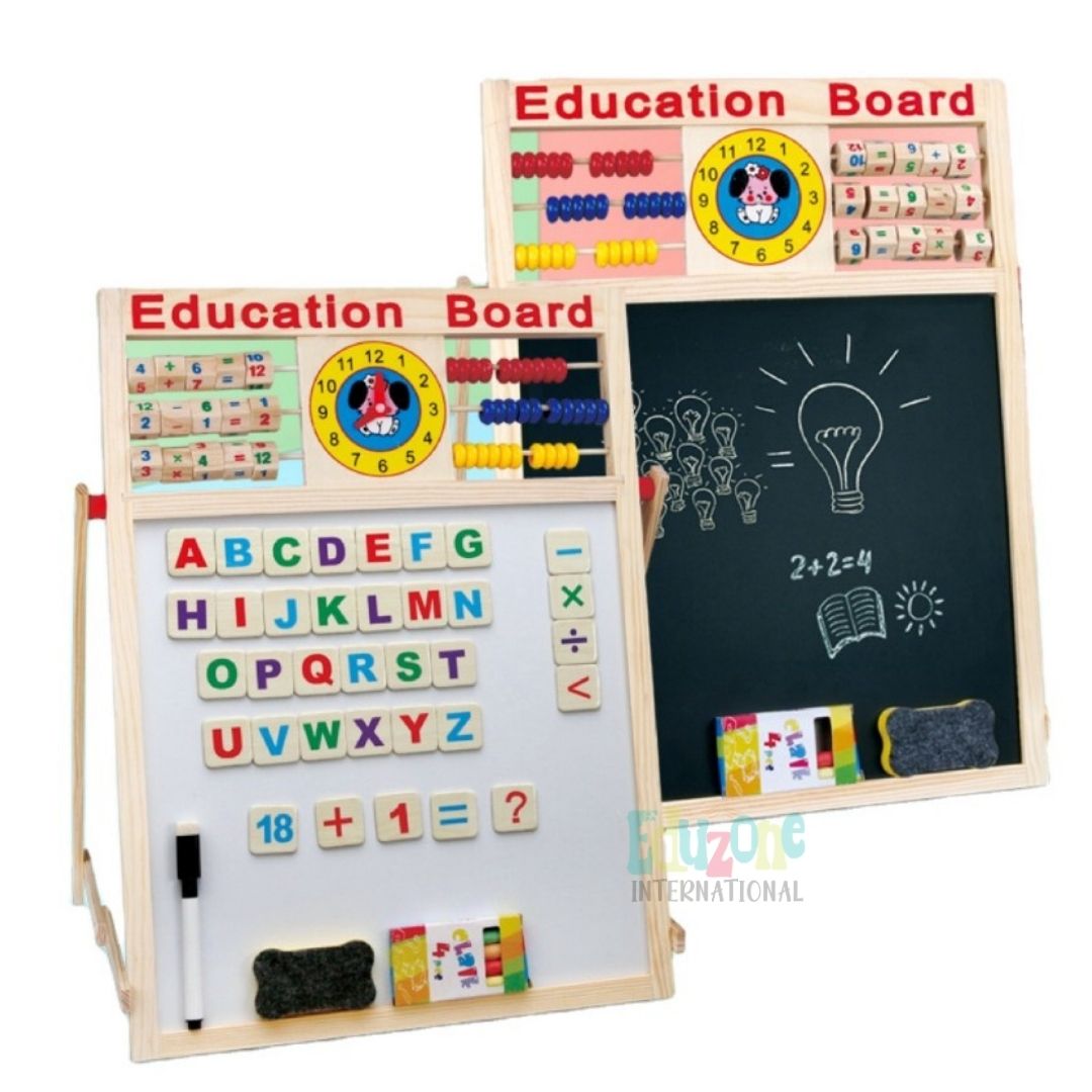 Kids Education Board with WhiteBoard & Blackboard – Eduzone