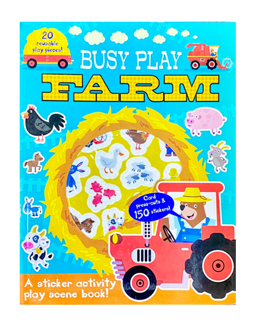 "Farm Sticker Activity Book"