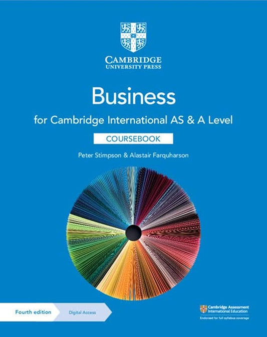 "Cambridge International AS & A Level Business Coursebook with Digital Access"