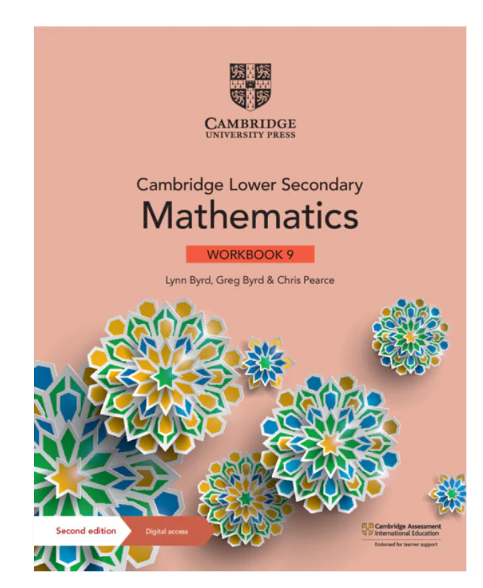 "Cambridge Lower Secondary Mathematics workbook 9 with Digital Access 1 Year"