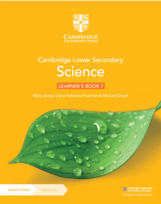 "Cambridge Lower Secondary Science Learner's Book 7 with Digital Access (1 Year) "