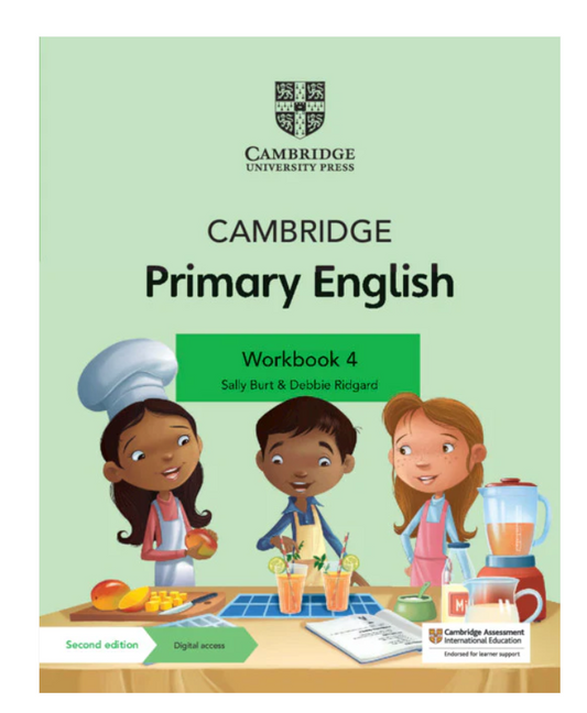 "Cambridge Primary English Workbook 4 with Digital Access (1 Year) (Cambridge Primary English)"