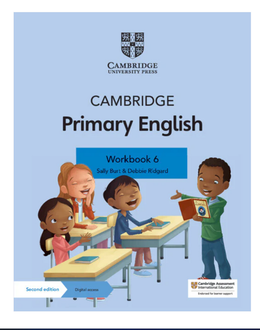 "Cambridge Primary English Workbook 6 with Digital Access (1 Year)"