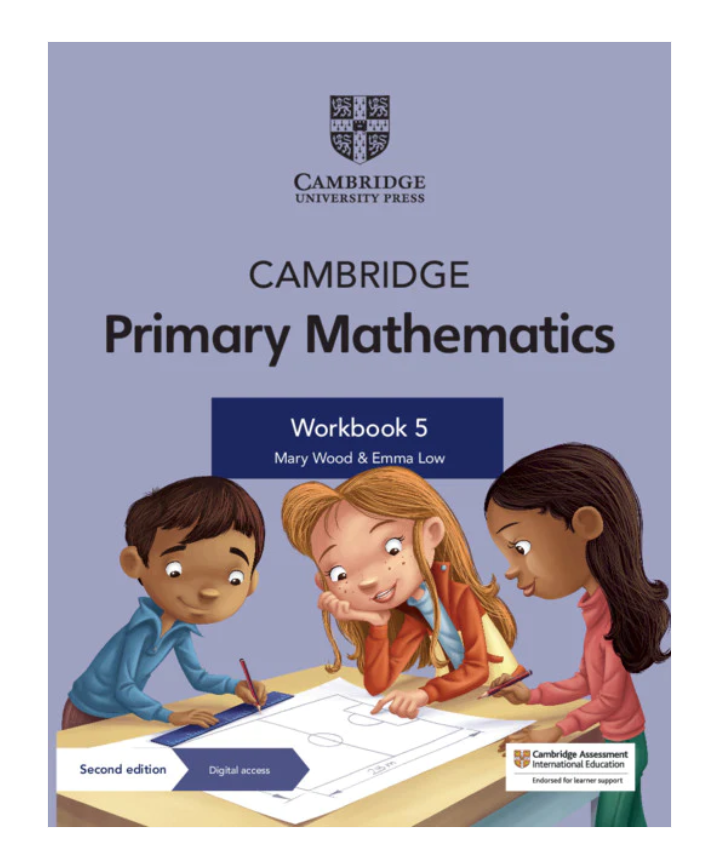 Math Cambridge Math Textbook Cambridge Primary Mathematics Workbook 5 with Digital Access – Eduzone