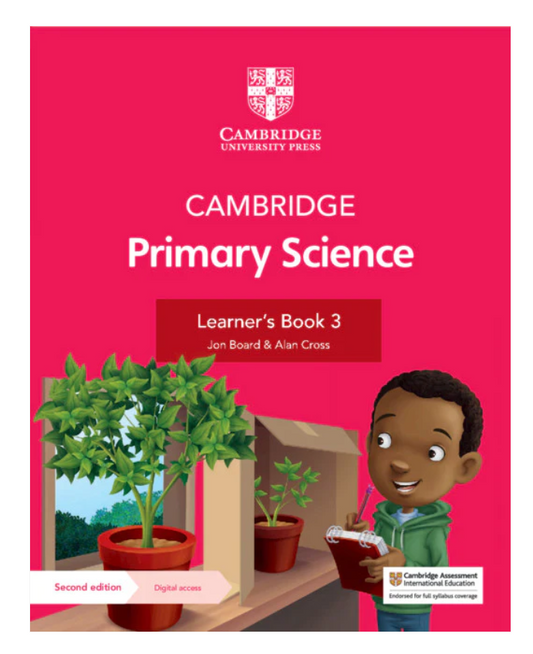 "Cambridge Primary Science Learner's Book 3 with Digital Access (1 Year)"