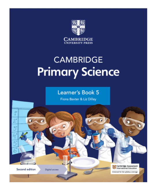 "Cambridge Primary Science Learner's Book 5 with Digital Access (1 Year)"