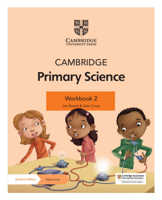 "Cambridge Primary Science Workbook 2 with Digital Access (1 Year)"