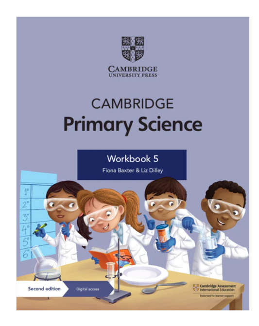 "Cambridge Primary Science Workbook 5 with Digital Access"