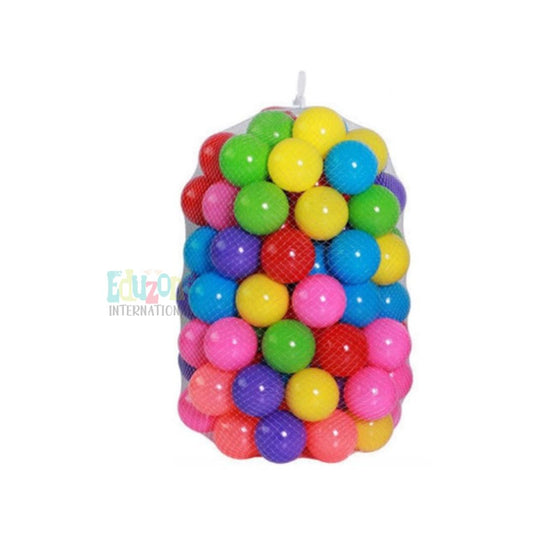 Play Pit Balls – 50pcs Colorful Soft Plastic Balls for Kids Play & Learning