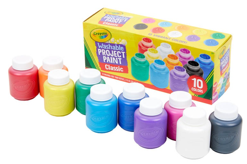 "Crayola Washable  Paints for Toddlers and Kids"