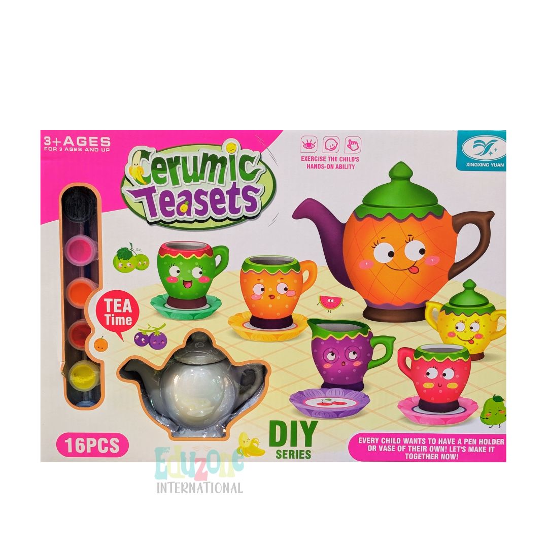 "DIY paint your own Tea set"