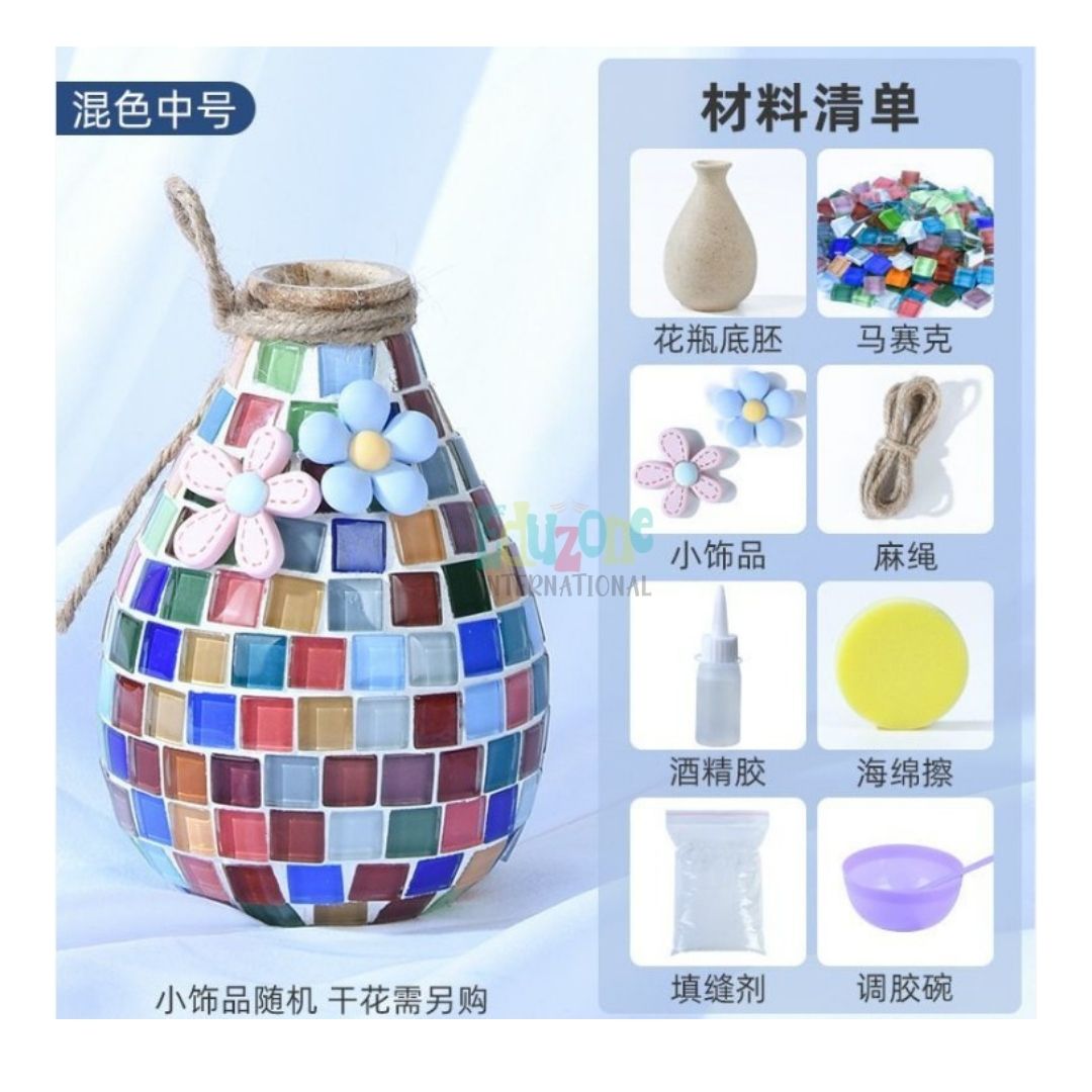 "Design your own Mosaic vase"