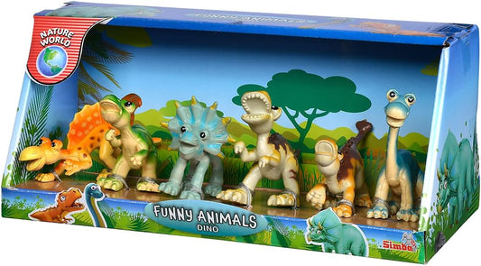 Funny Animals Dinosaur, Funny Dinos, Pack of 6