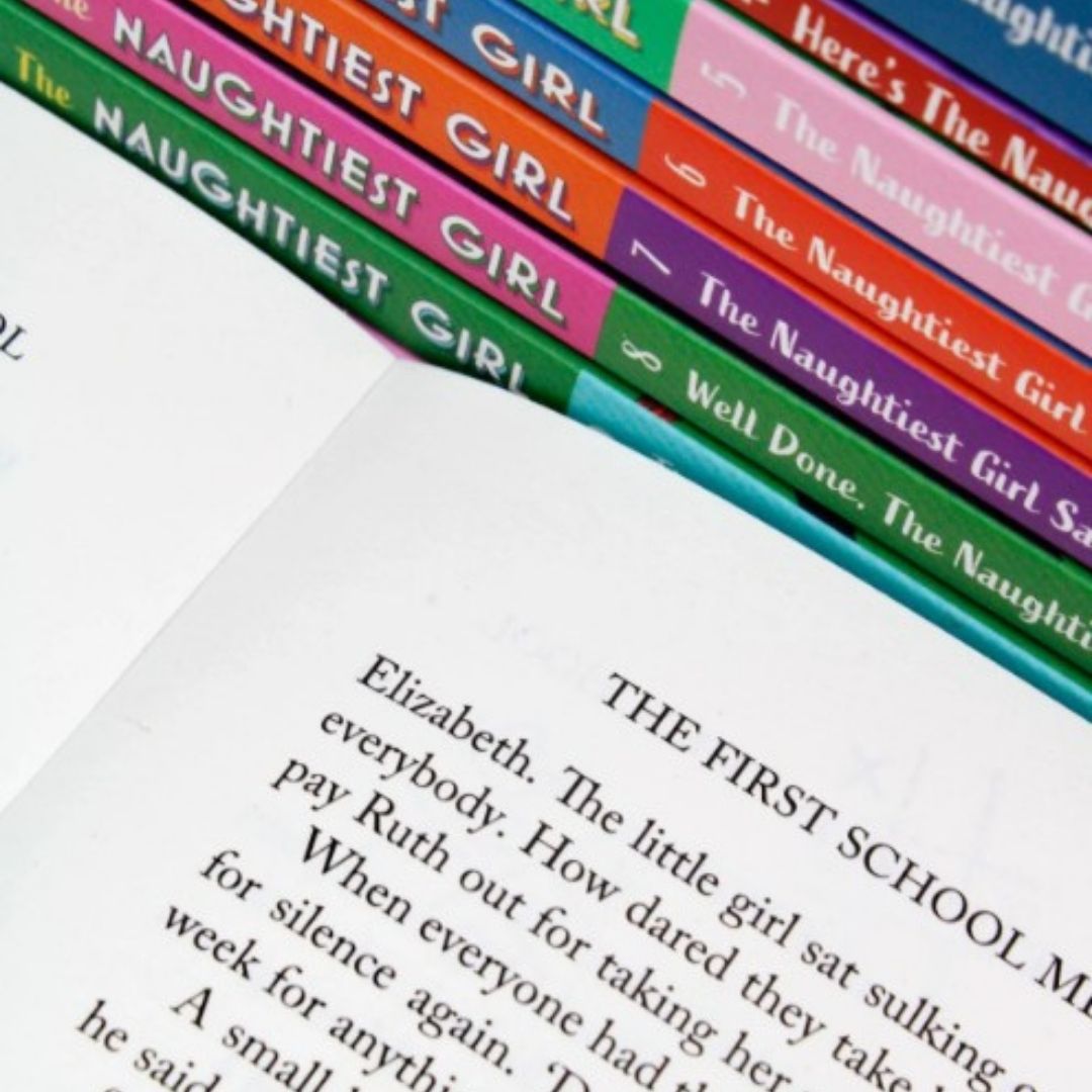 "Enid_Blyton Chapter Books  -The Naughtiest Girl"