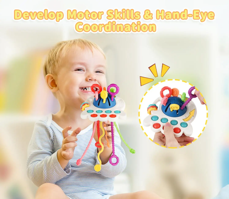 "Babies Silicon BPA free teether and Toy"