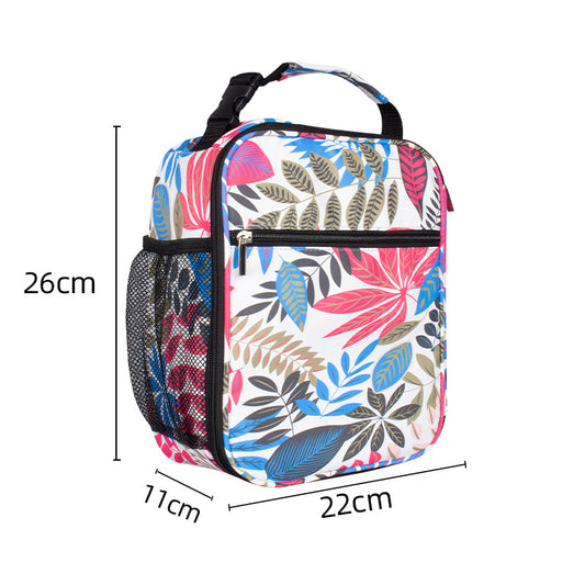 "Floral Lunch Bag for School and Office Use"