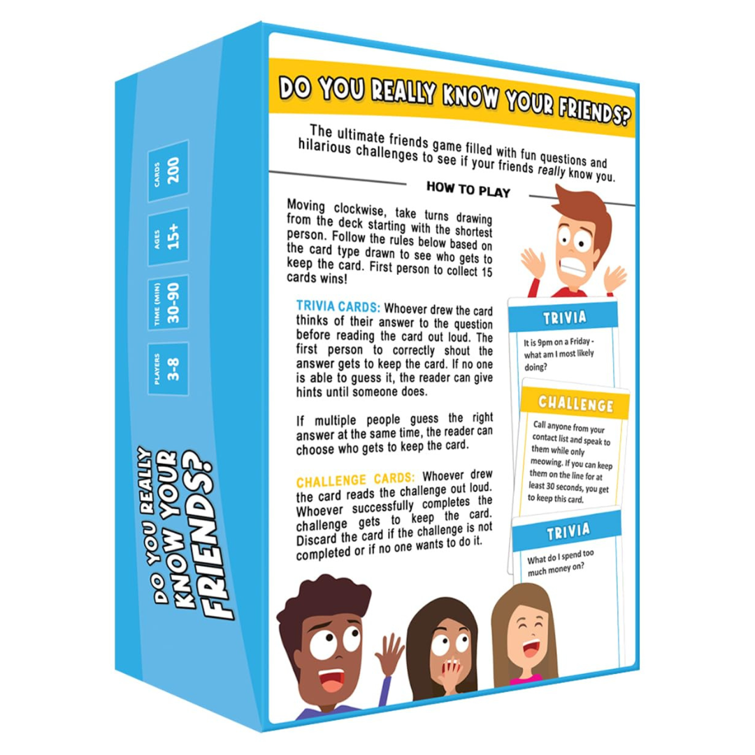 "Friends Trivia Game"