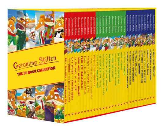 "Geronimo Stilton 30 books collection"