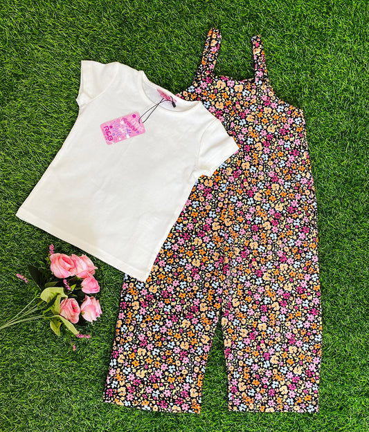 " R and B Girls Jumpsuit at Eduzone International"